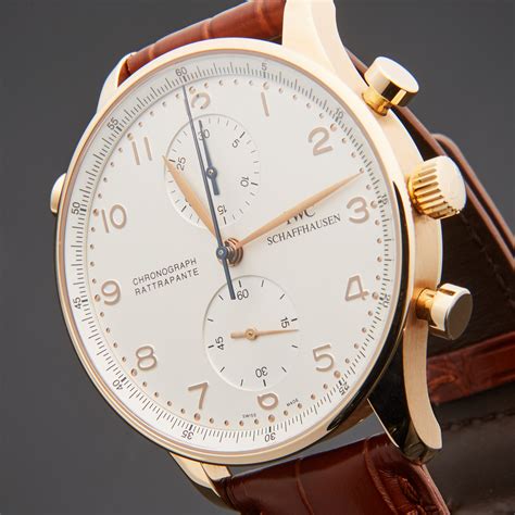 iwc portugieser price|pre owned iwc portuguese chronograph.